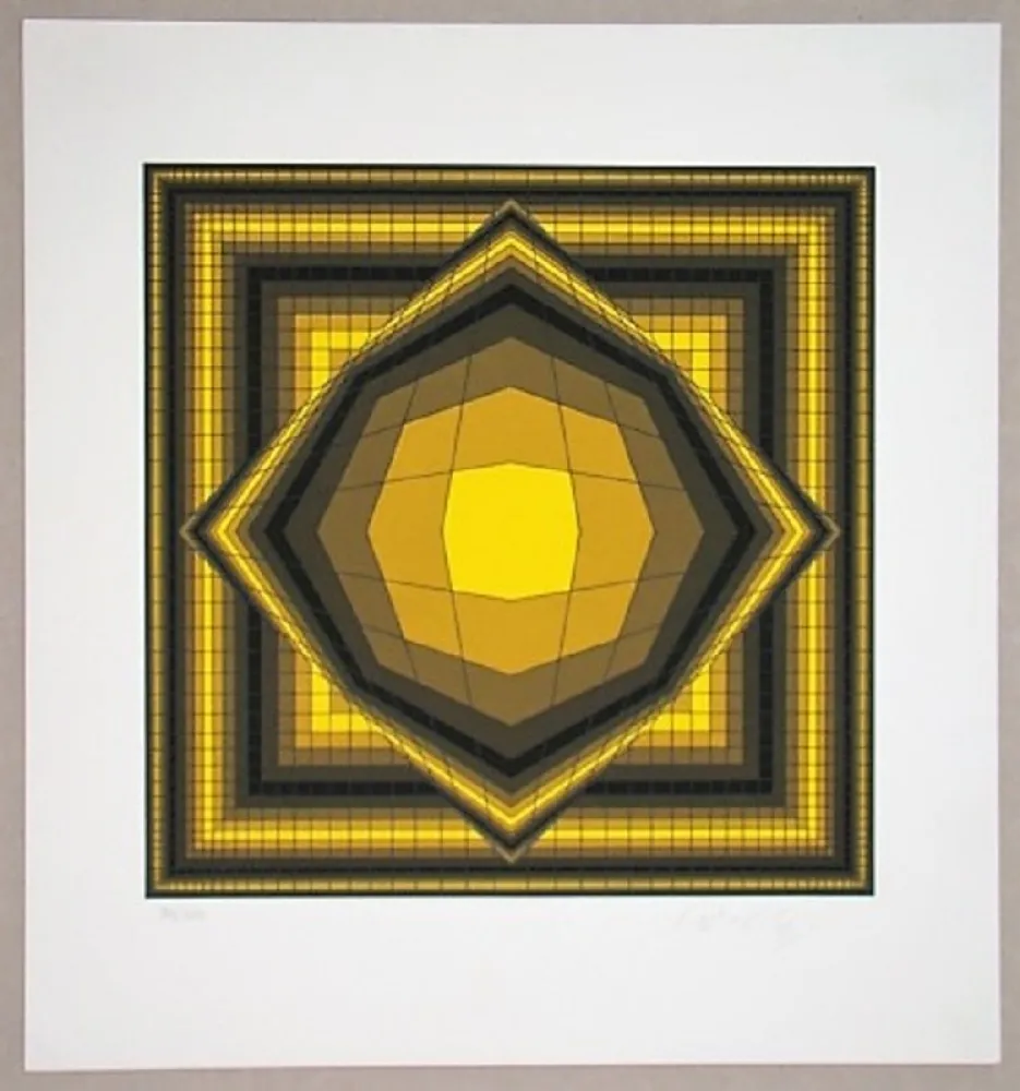 Serigrafia Vasarely - Boréal