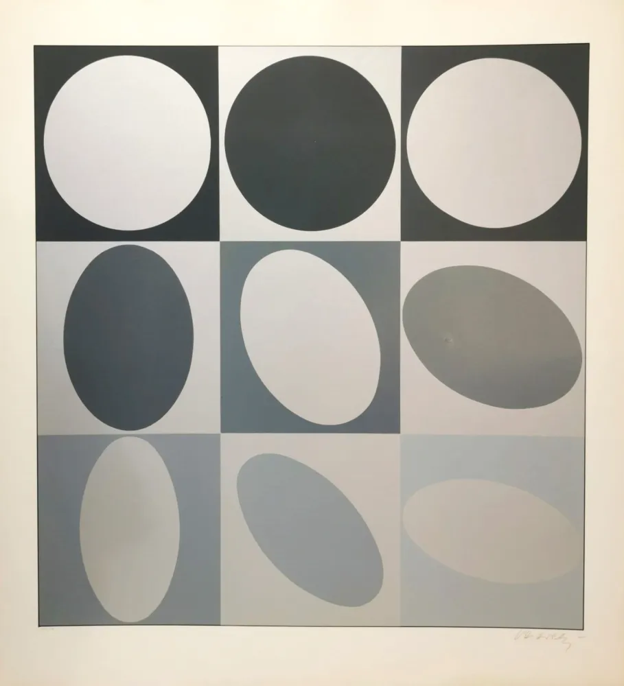 Serigrafia Vasarely - Ezust