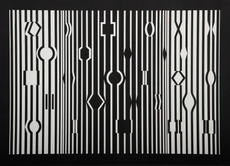 Serigrafia Vasarely - Markab, from Album I