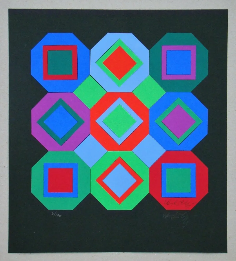 Múltiplo Vasarely - OttO