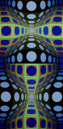 Serigrafia Vasarely - Pava
