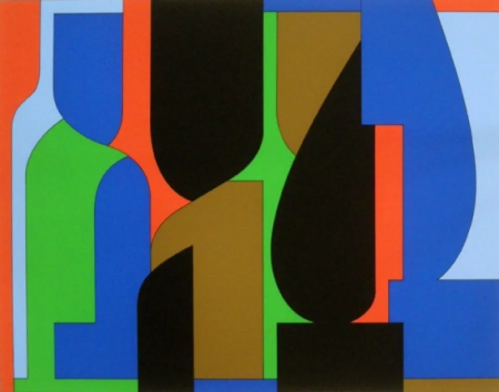 Serigrafia Vasarely - Untitled