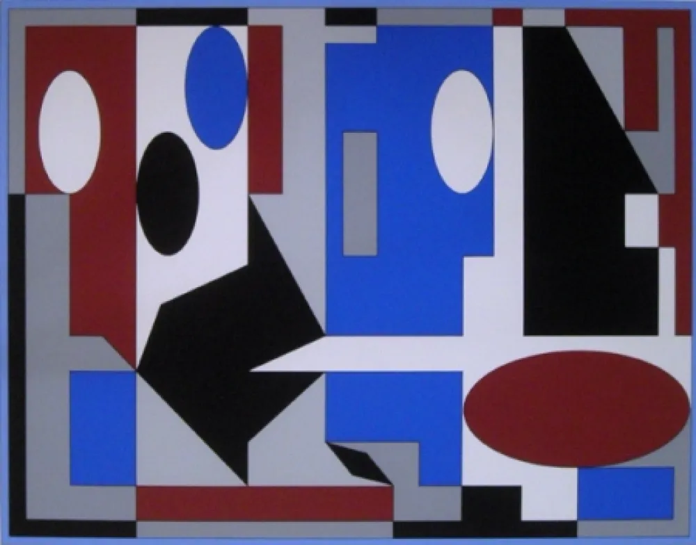 Serigrafia Vasarely - Untitled