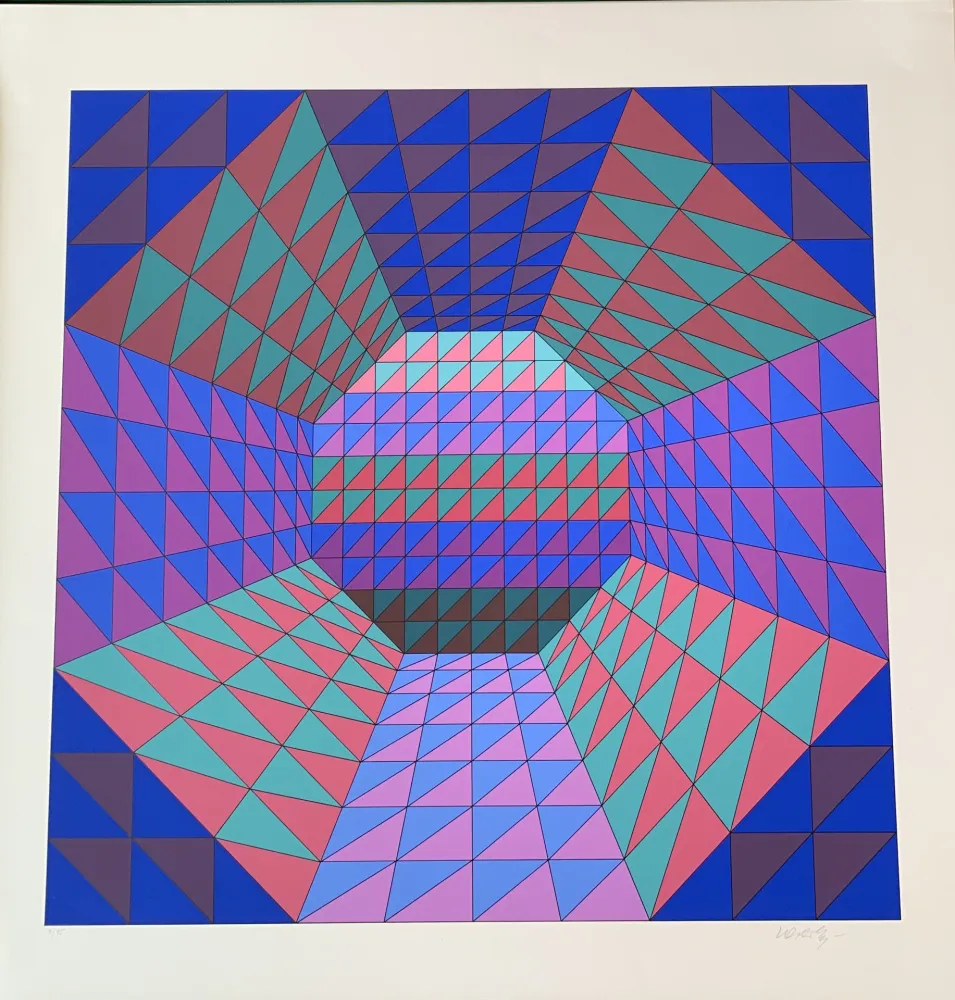 Serigrafia Vasarely - Vancouver 7