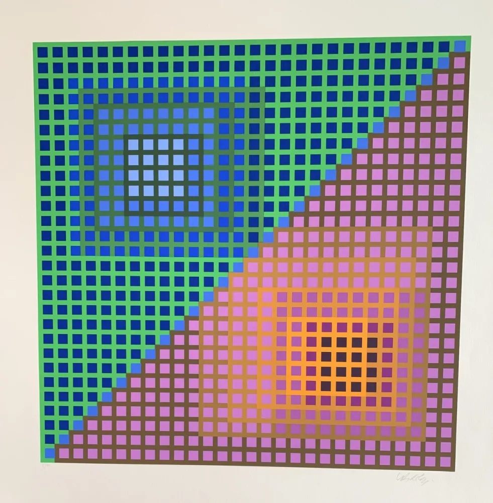 Serigrafia Vasarely - Vancouver 8