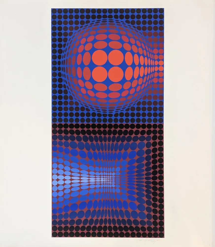 Serigrafia Vasarely - Vega Pauk 