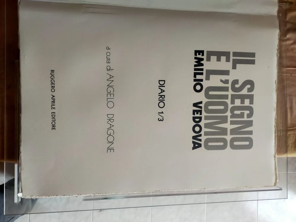 Água-Forte E Água-Tinta Vedova - Il segno e l'uomo DIARI 1/3 