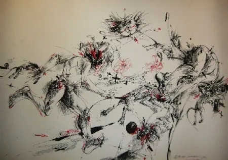 Litografia Velickovic - Fig MII