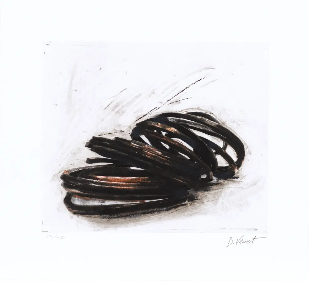 Água-Forte Venet - Effondrement - Indeterminate Lines 01