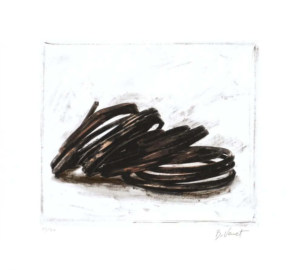 Água-Forte Venet - Effondrement - Indeterminate Lines 06