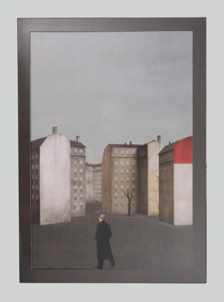 Serigrafia Ventura - L'uomo che guarda