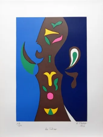 Litografia Verdet - La Prétresse