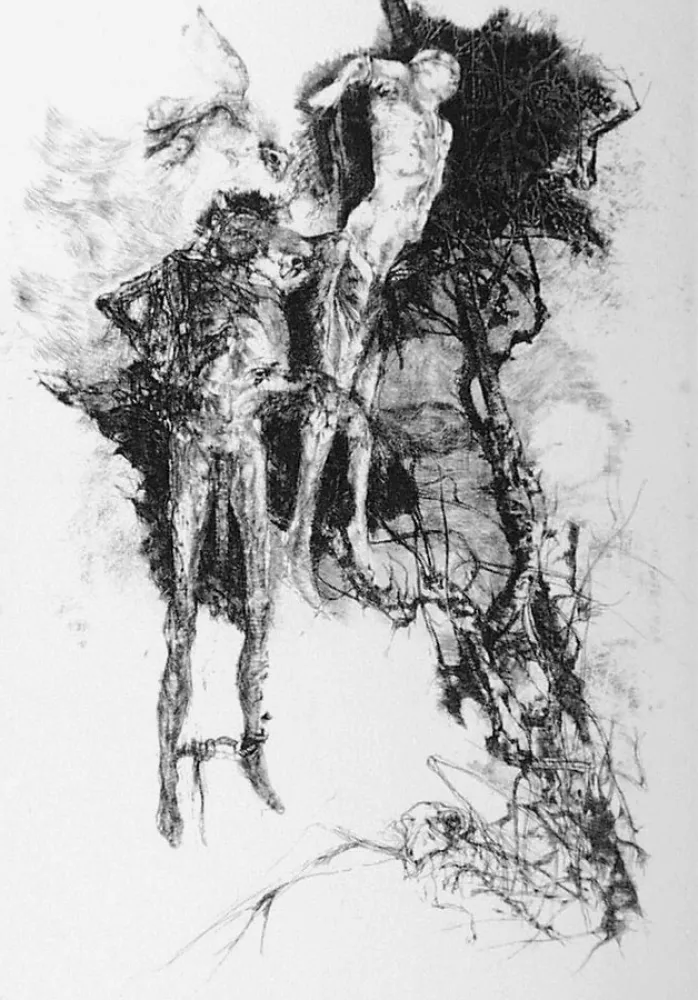 Água-Forte Vespignani - Ballata degli impiccati