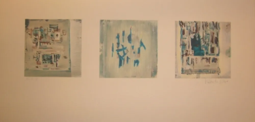 Litografia Vieira Da Silva - Sans titre