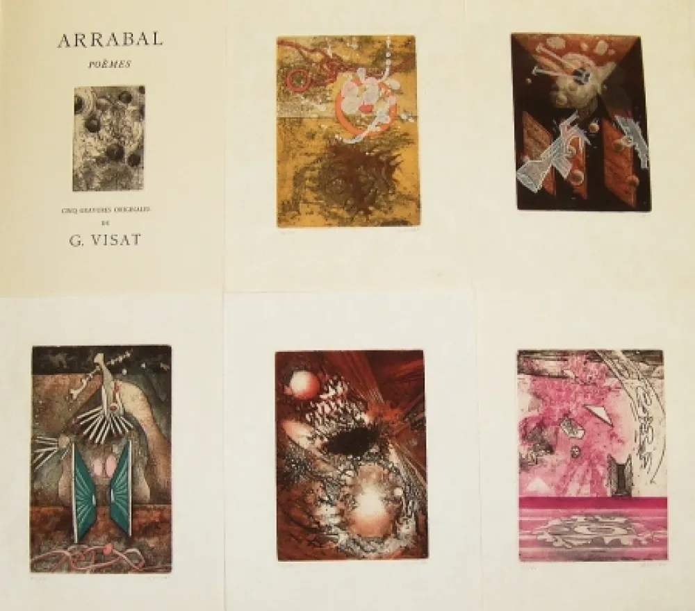 Livro Ilustrado Visat - Poèmes