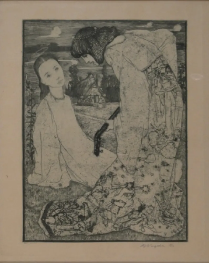 Gravura Vogeler - Verkündigung