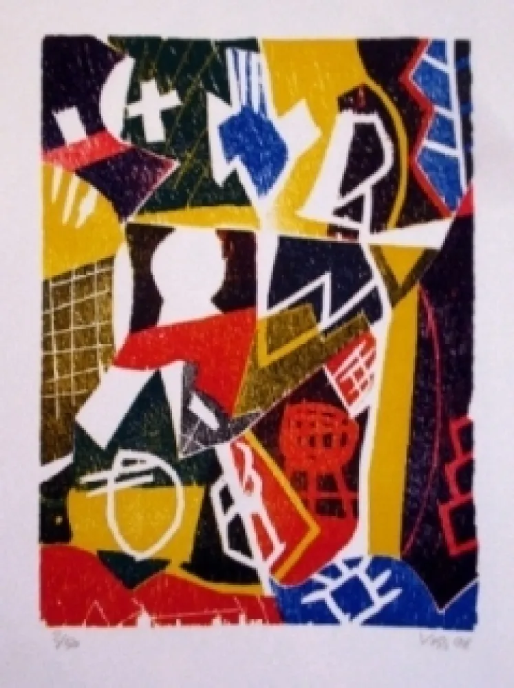 Xilogravura Voss - Freischütz