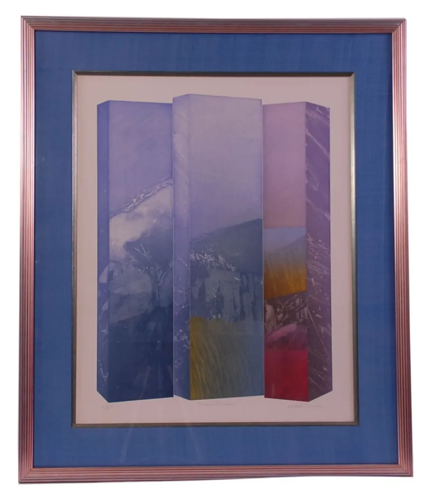 Água-Forte Ware - Shaped Triptych I