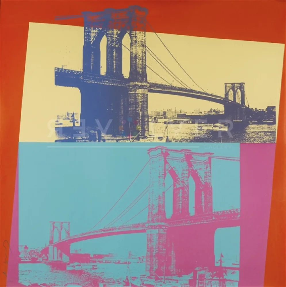 Serigrafia Warhol - Brooklyn Bridge