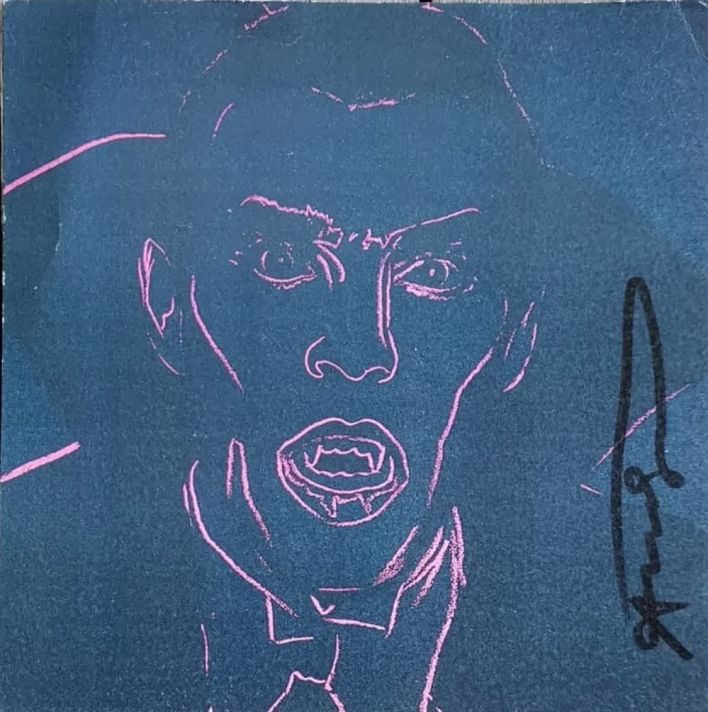 Serigrafia Warhol - Dracula 