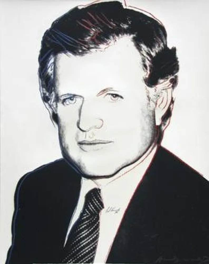 Serigrafia Warhol - Edward Kennedy  