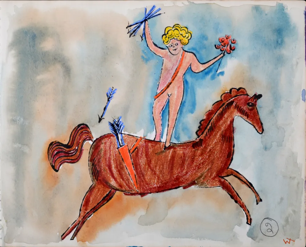 Litografia Warhol - In the Bottom of My Garden (G), 1956