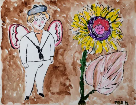 Litografia Warhol - In the Bottom of My Garden (K), 1956