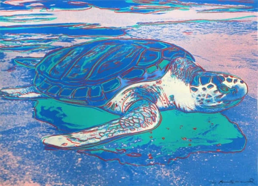 Serigrafia Warhol - La Tortue