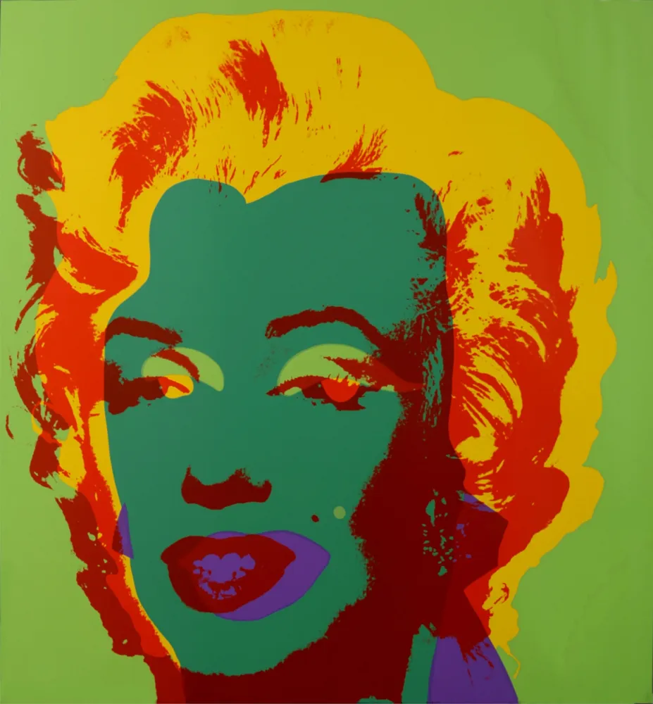 Serigrafia Warhol - Marylin (#G), c. 1980 - Very large silkscreen