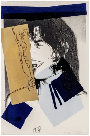 Serigrafia Warhol - Mick Jagger #142