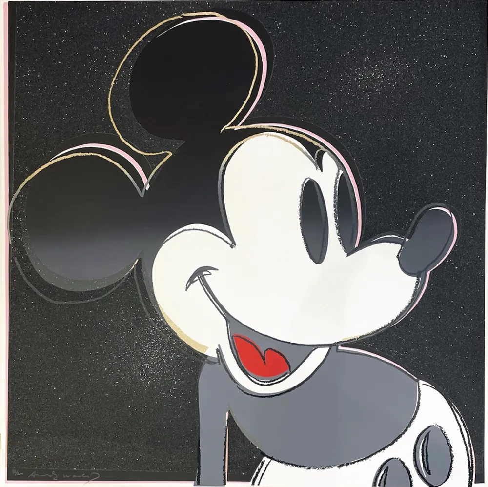 Serigrafia Warhol - Mickey Mouse (FS II.265)