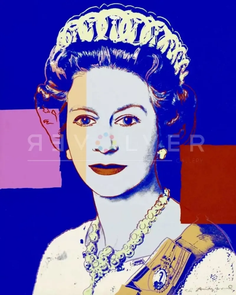 Serigrafia Warhol - Queen Elizabeth II 337
