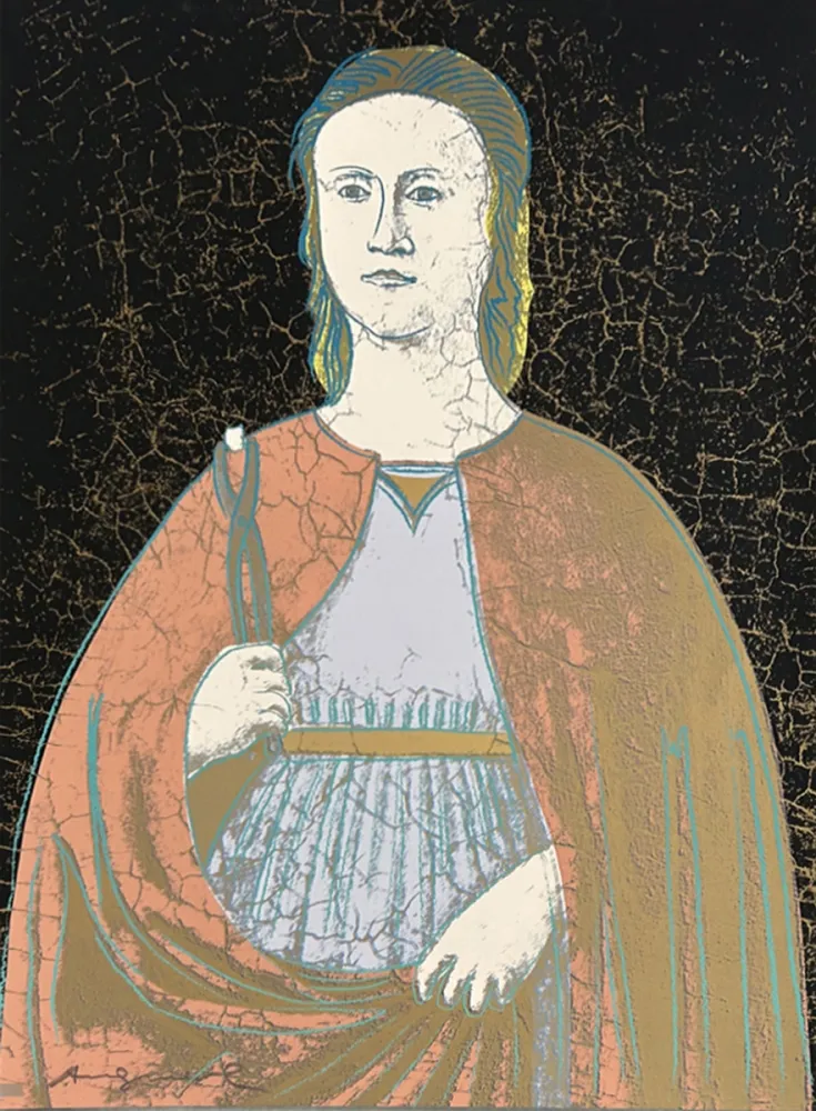 Serigrafia Warhol - Saint  Apollonia 331