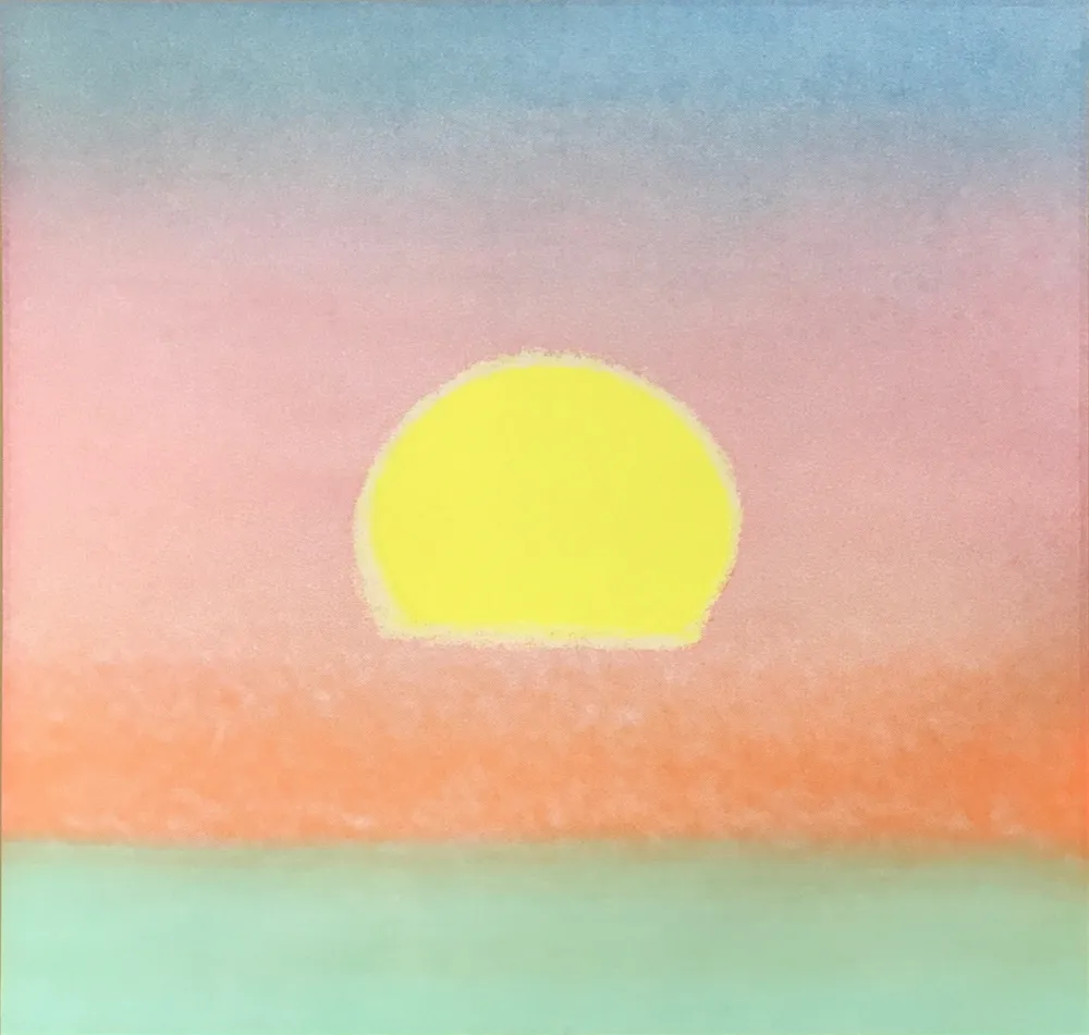 Serigrafia Warhol - Sunset (FS II.85) (Unique)