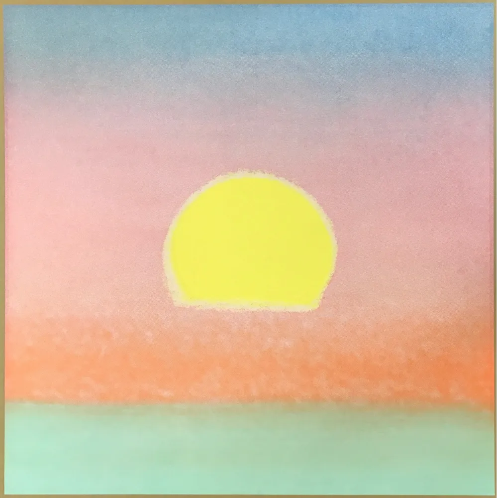 Serigrafia Warhol - Sunset (FS II.85) (Unique)