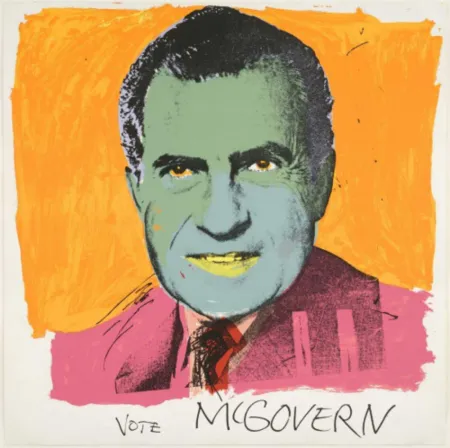 Múltiplo Warhol - Vote McGovern