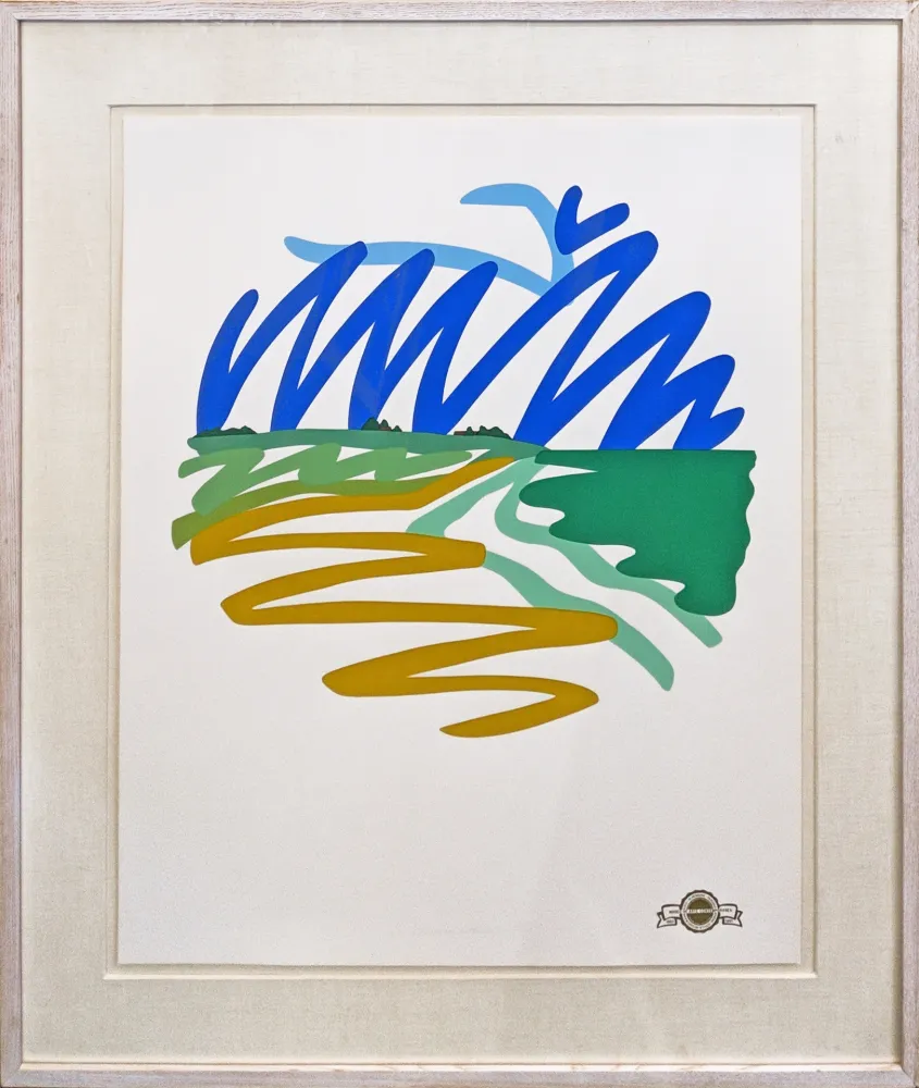 Serigrafia Wesselmann - SEASCAPE (ROUND)