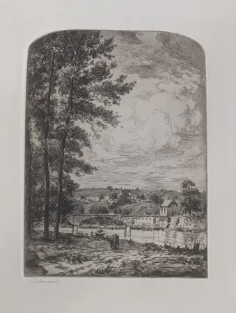 Gravura Willaume - Printemps en Normandie