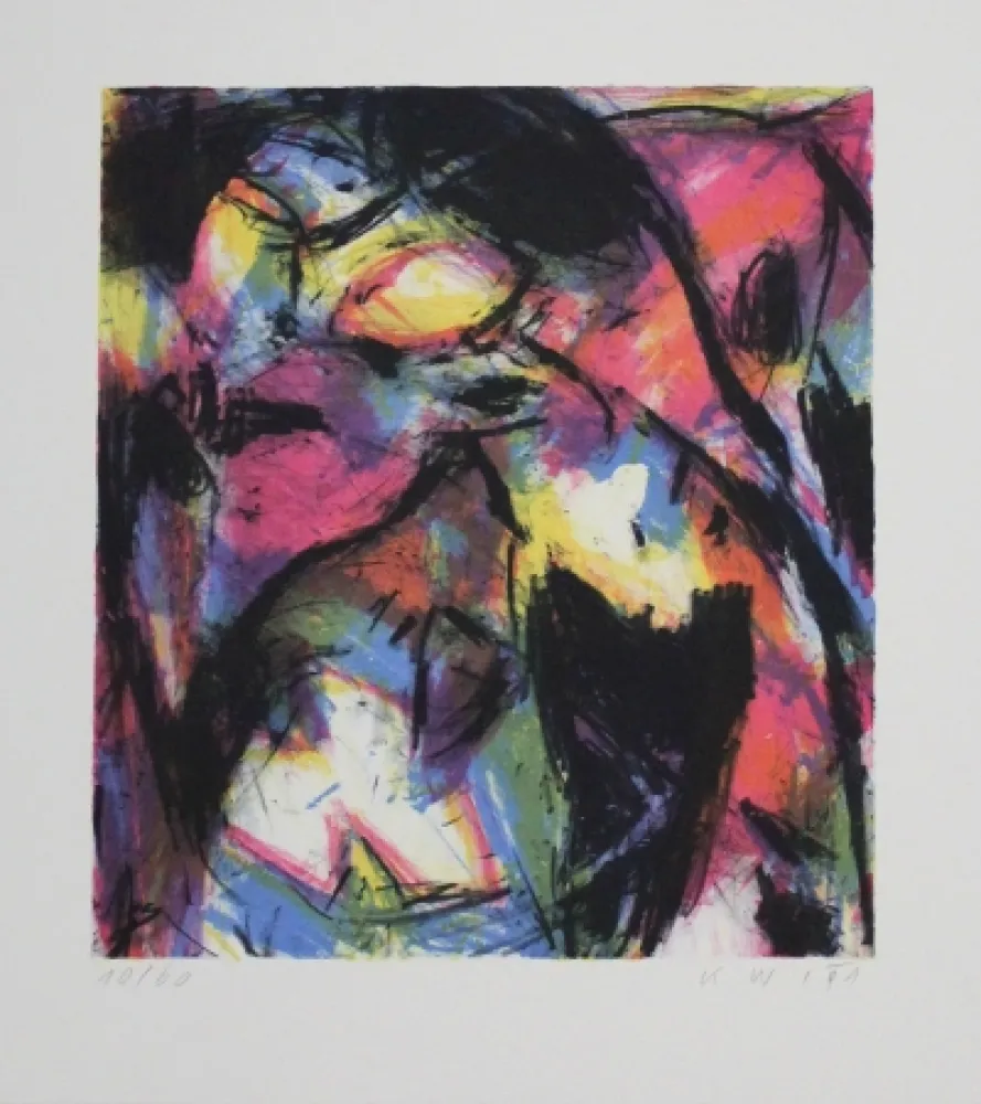 Litografia Winter - Untitled