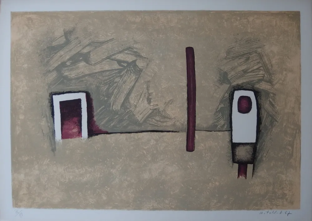 Litografia Witold-K - La porte d'entrée