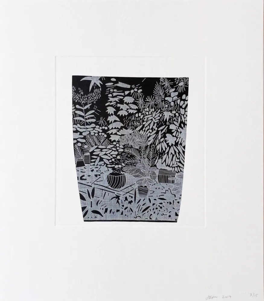 Gravura Wood - Untitled (8) from 8 Pots