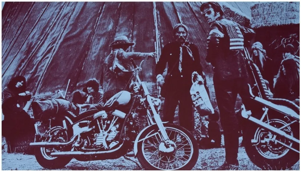 Serigrafia Young - Easy Rider