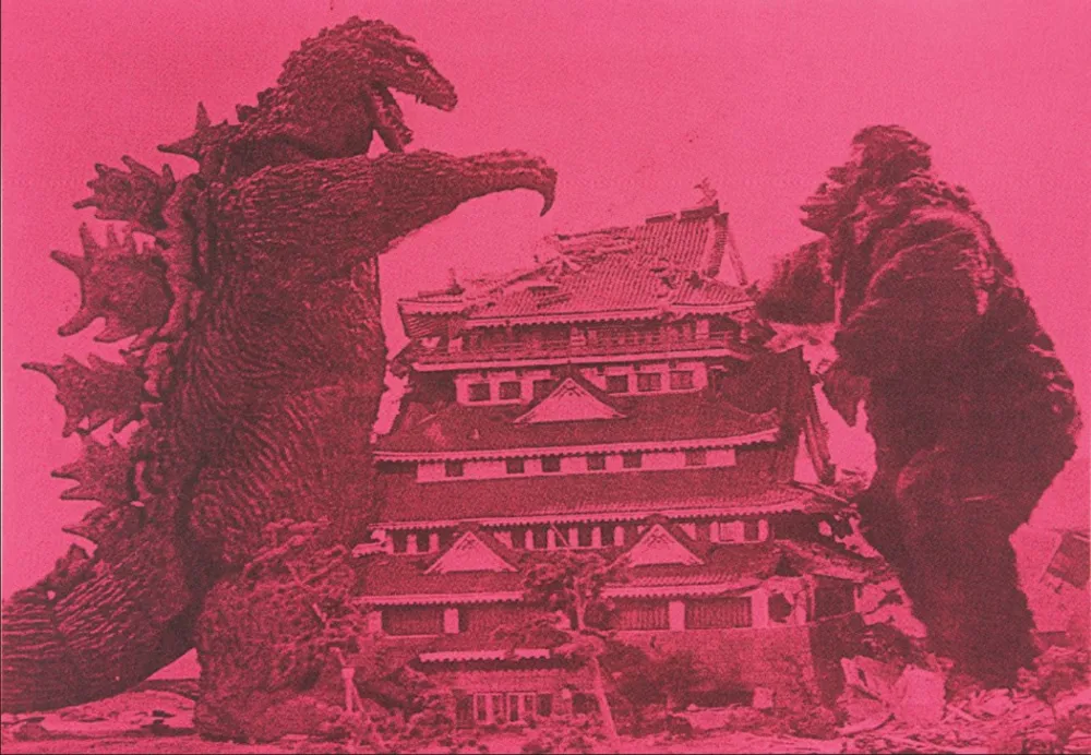 Múltiplo Young - Godzilla Vs. King Kong Pink