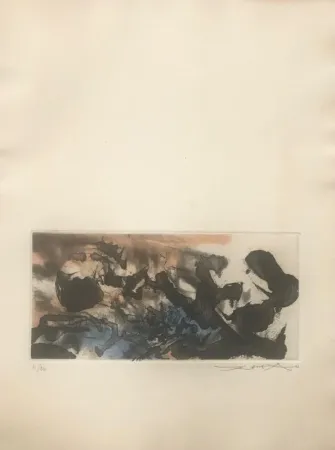 Água-Forte Zao - L'étang