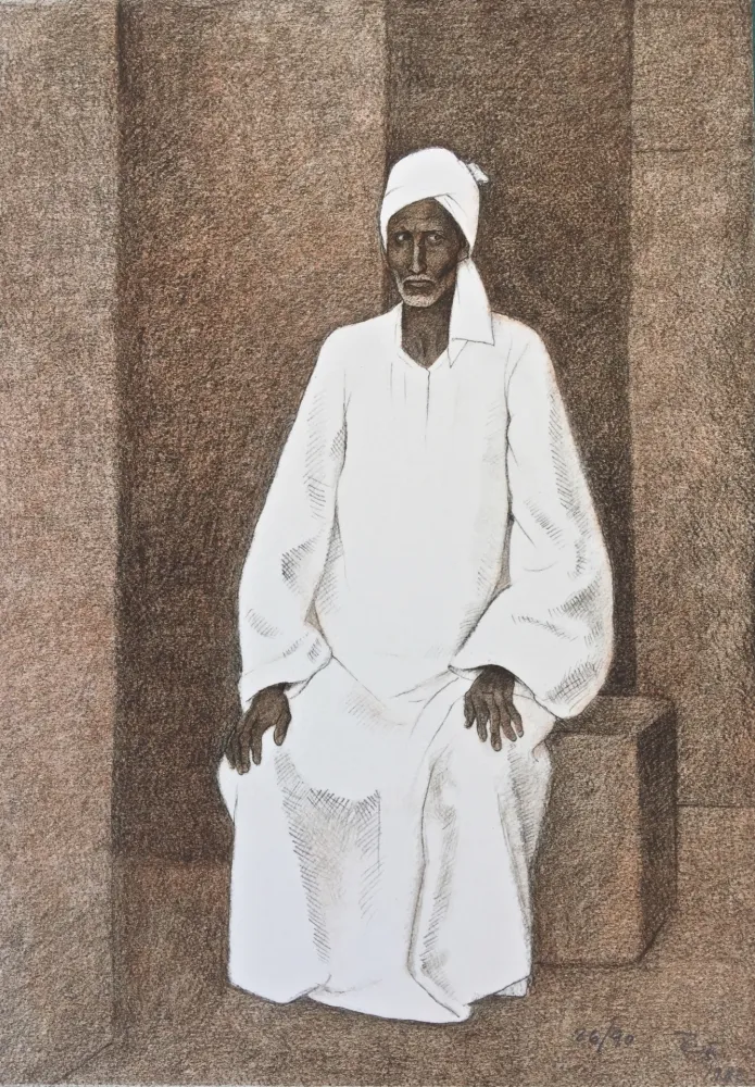 Litografia Zuniga - Impressions of Egipto (Egypt) plate 4