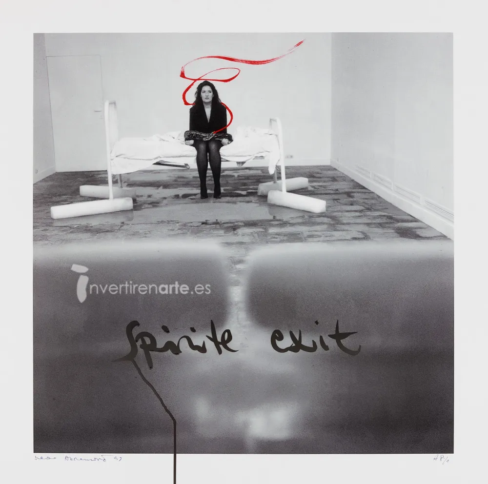 Serigrafia Abramovic - Spirit exit