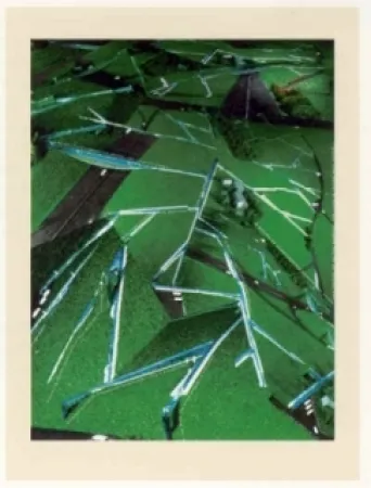 Litografia Acconci - Land of Water