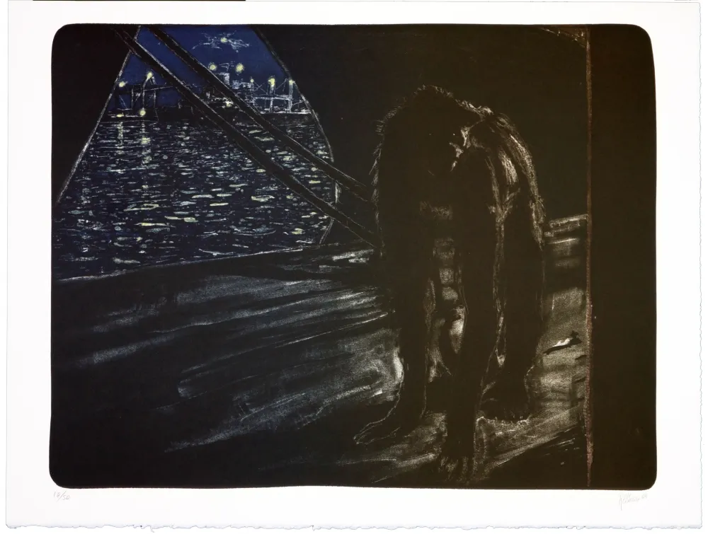 Litografia Aceves Humana - Sans titre