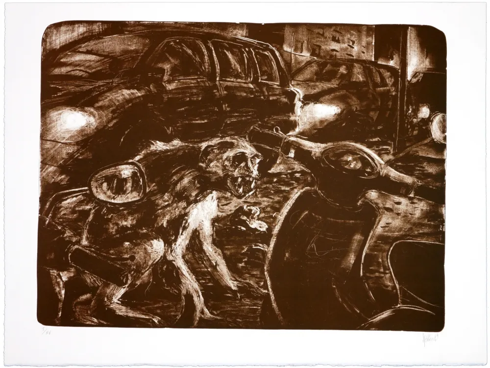 Litografia Aceves Humana - Sans titre