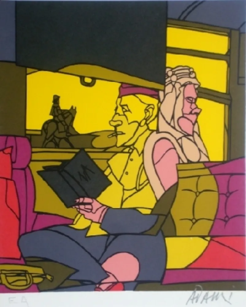 Litografia Adami - Dancer